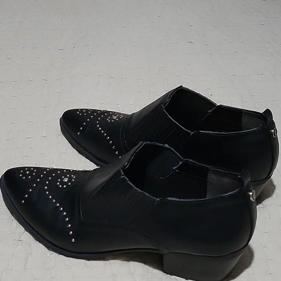 Circus by Sam Edelman Black Studded Booties Womens Size 9.5 Medium - Picture 8 of 11
